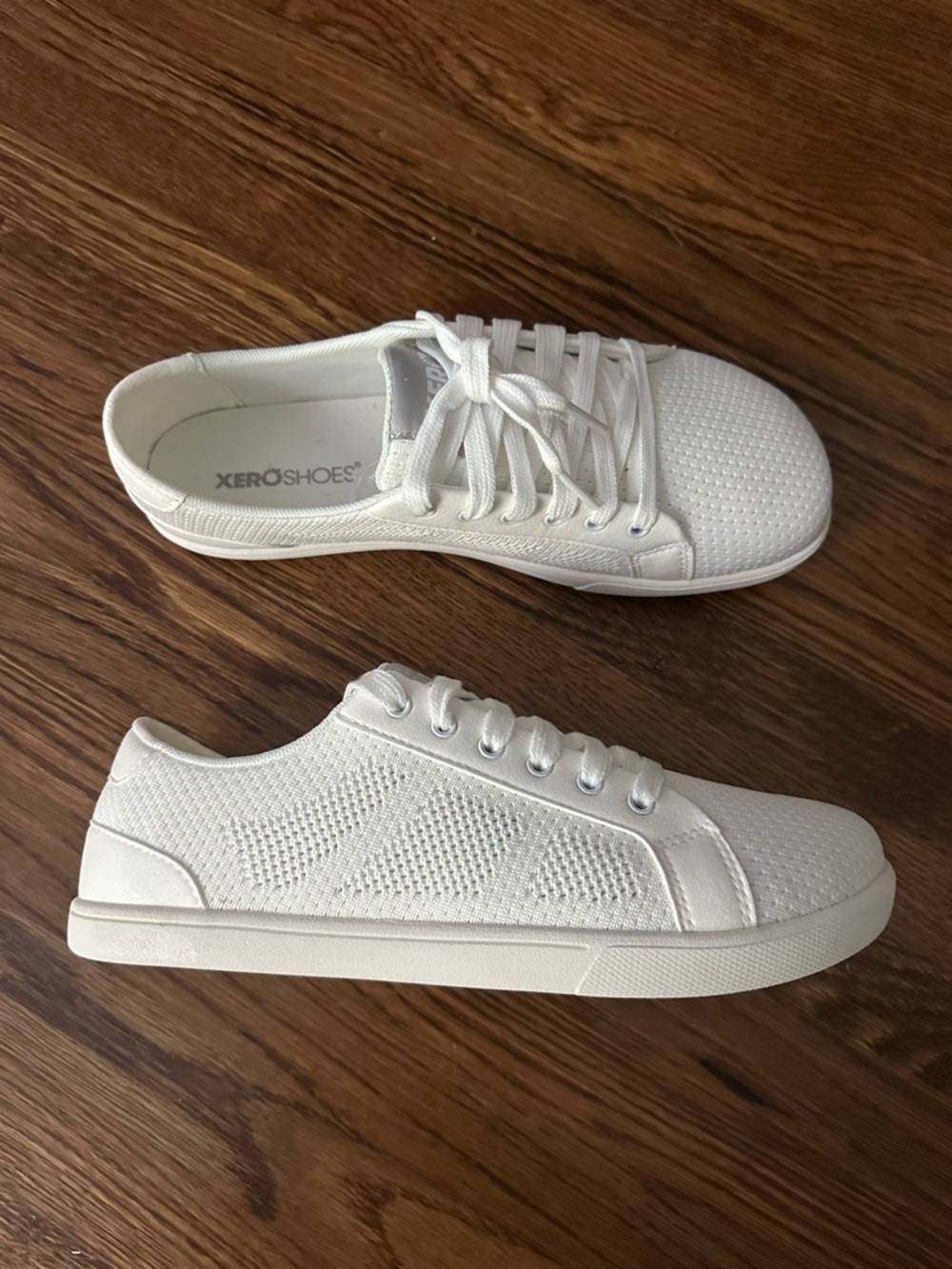 NWT Xero Dillon Women's SIze 8 Barefoot Minimalist Running Shoes White Sneakers